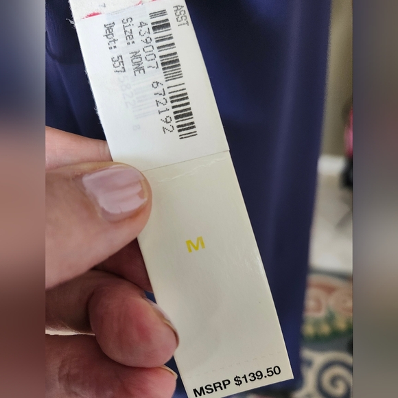 NWT DKNY tunic/short dress navy size M - Picture 5 of 5